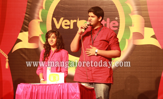 Aloysius students Vaishnavi, Vaibhav win Verbattles Seniors championship